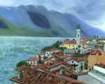 Limone sul Garda, Italy giclee art print