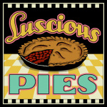 Lucious Pies giclee art print