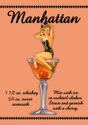 Manhattan Cocktail giclee art print