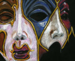 Mask giclee art print