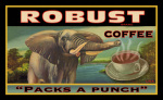 Robust Coffee giclee art print