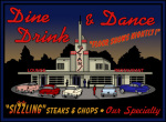 Stans Night Diner giclee art print