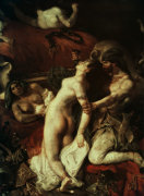 Death of Sardanapalus giclee art print