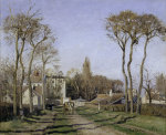 Entrance to the village of Voisins giclee art print