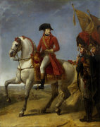 Equestrian portrait of Napoelon Bonaparte giclee art print