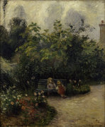Les Mathurins' Garden giclee art print