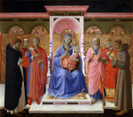 Attributed to Fra Angelico art print