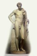 Marble Statue - Pl. XXXVII (Restrike Etching) art print