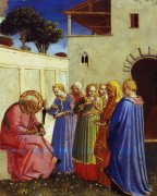 Attributed to Fra Angelico art print
