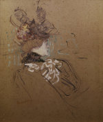 Profile of a Woman - Madame Lucy giclee art print