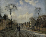 Road in Louveciennes giclee art print