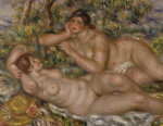 The Bathers 1918 art print