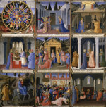 Attributed to Fra Angelico art print