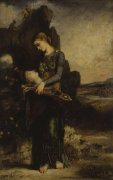 The Thracian girl carrying the head of Orpheus giclee art print