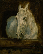 The White horse 'Gazelle' giclee art print