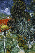 The garden of Dr Gachet in Auvers art print