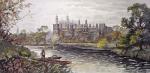 Eton College (Restrike Etching) art print