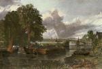 View on the River Stour near Dedham (Restrike Etching) art print