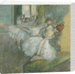 Edgar Degas art print - Ballet Dancers, About 1890 poster