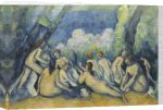 Paul Cezanne art print - Bathers (Les Grandes Baigneuses), 1905 poster