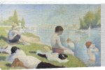 Georges Seurat art print - Bathers At Asni�res, 1884 poster