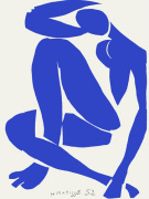 Blue Nude IV art print