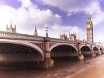 England, London, Westminster bridge giclee art print