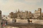 House of Lords and Commons (Restrike Etching) art print