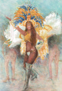 Karnevaldrottning i Rio art print