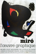 Miro, L'oeuvre Graphique, 1974 art print