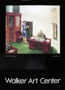 Office at night art print