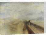 Joseph Mallord William Turner art print - Rain, Steam And Speed - The Great Western Railway, 1844 poster