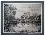 River Scene art print