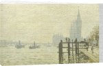 Claude Monet art print - Thames Below Westminster, 1871 poster