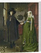 Jan Van Eyck art print - The Arnolfini Portrait, 1434 poster