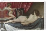 Diego Rodriguez De Silva Velazquez art print - The Rokeby Venus, 1651 poster