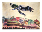 Au-Dessus De La Ville, 1924 art print