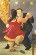 Dancers art print