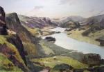 Lake Thirlmere (Restrike Etching) art print