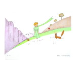 Antoine de Saint Exupery art print