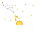 Antoine de Saint Exupery art print