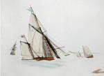 W.J. Huggins art print