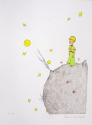 Antoine de Saint Exupery art print