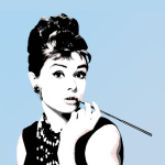 Audrey Hepburn giclee art print