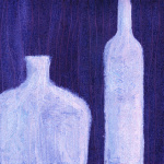 Blue Pots 2 giclee art print