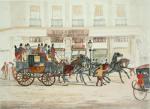 Duke of Beaufort Coach (Restrike Etching) art print