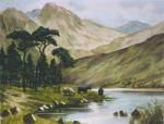 Loch Etive (Restrike Etching) art print