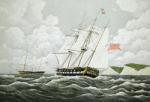 W.J. Huggins art print