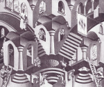 M.C. Escher art print