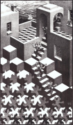 M.C. Escher art print